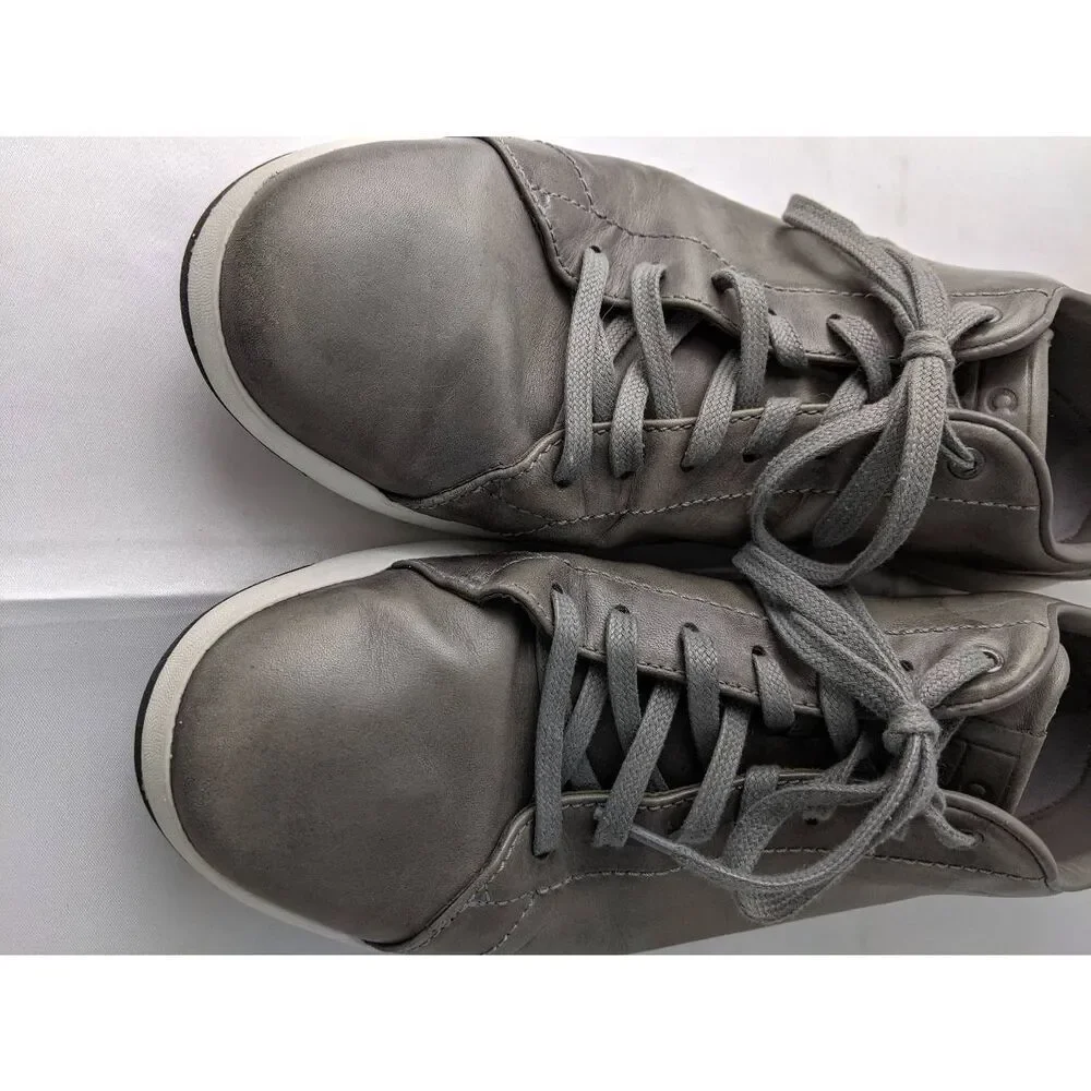 Cole Haan Men's‎ Sz 11M Sneaker Gray Leather (C26999) Shoes